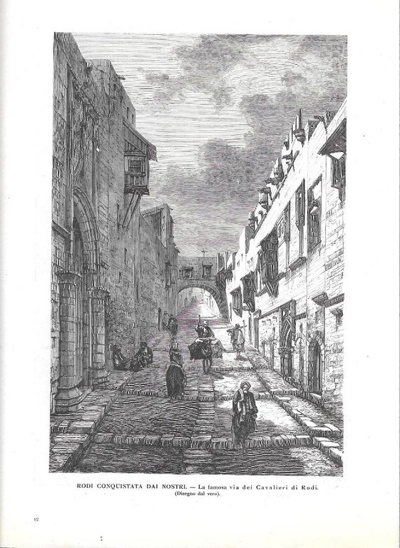 Il vice-ammiraglio Leone Viale/ Via dei Cavalieri di Rodi. Stampa …