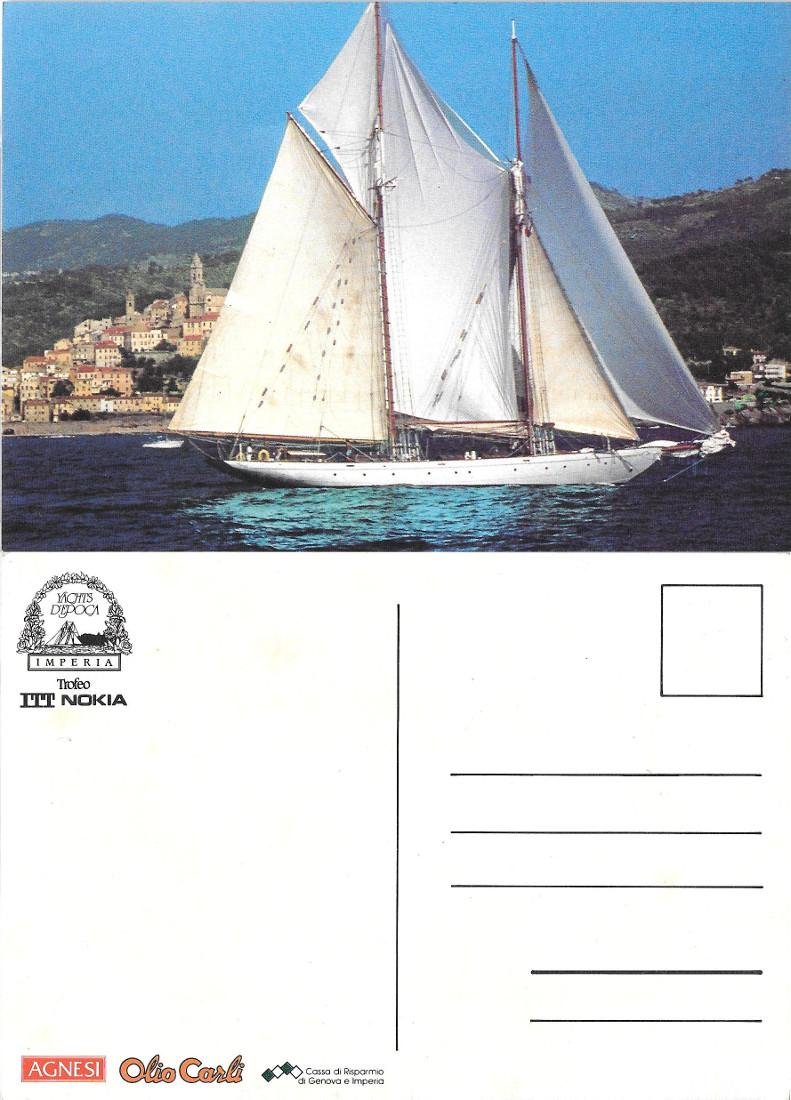 Imperia. Yachts d'Epoca. Non viaggiata