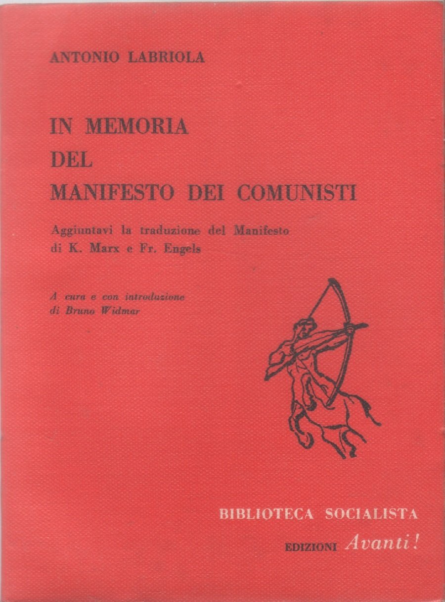 In memoria del manifesto dei comunisti - Antonio Labriola | Immagine principale
