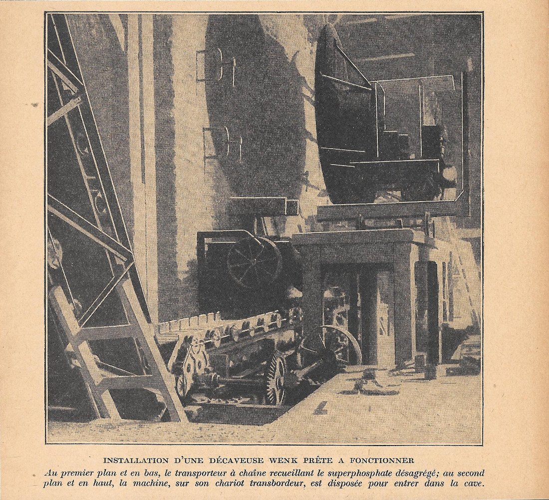 Installation d'une decaveuse Wenk pour le superphosphate - Immagine 1920