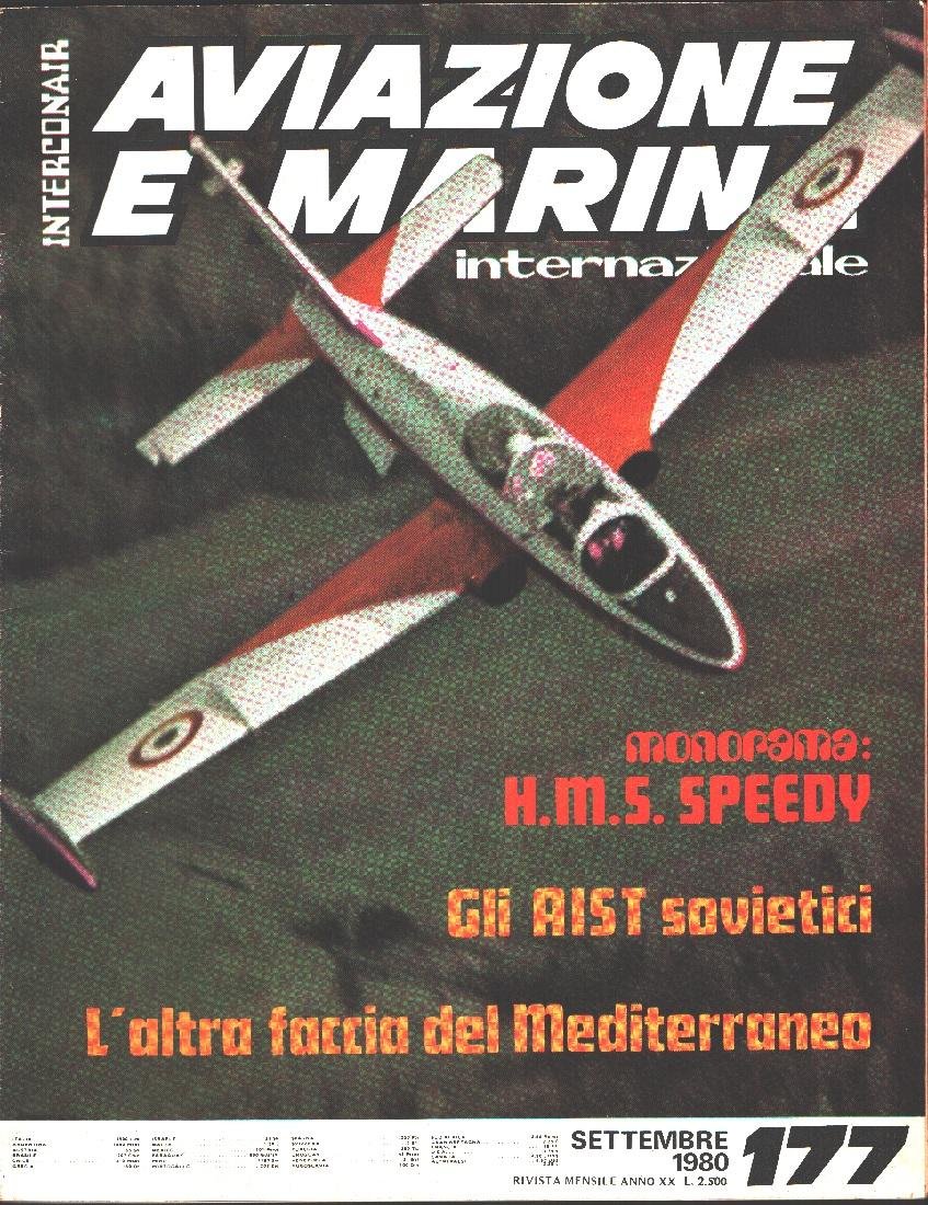 Interconair. Aviazione e marina. n. 177. Settembre 1980