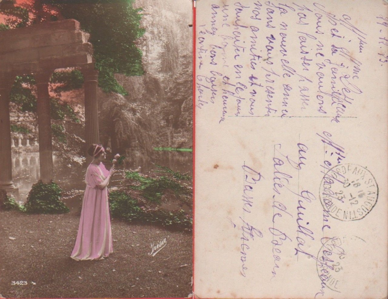 Irisa. Fotografica. Viaggiata 1923