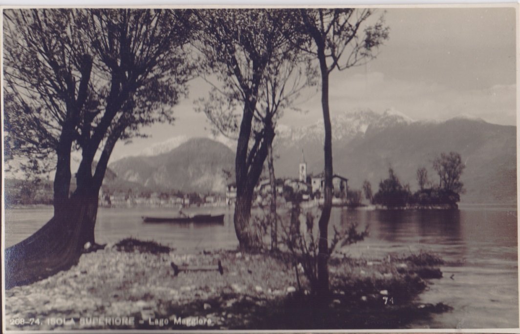 Isola Superiore. Lago Maggiore. Fotografica. Non viaggiata
