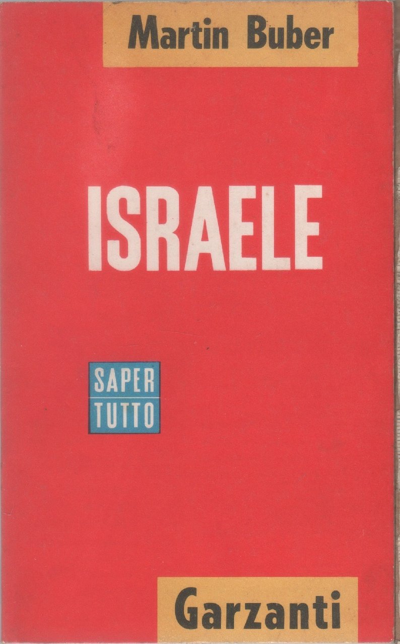 Israele. Un popolo e un paese - Martin Buber | Immagine principale