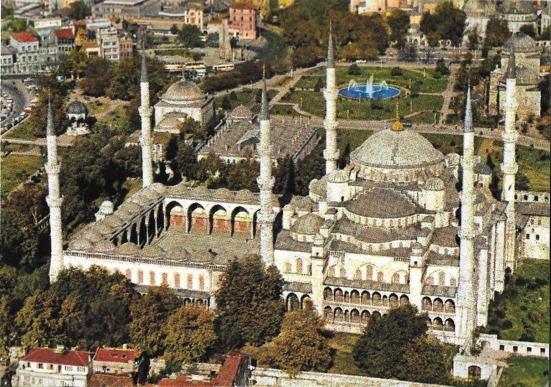 Istanbul. Sultan Ahmet Camii. The Blue Mosque. Non viaggiata