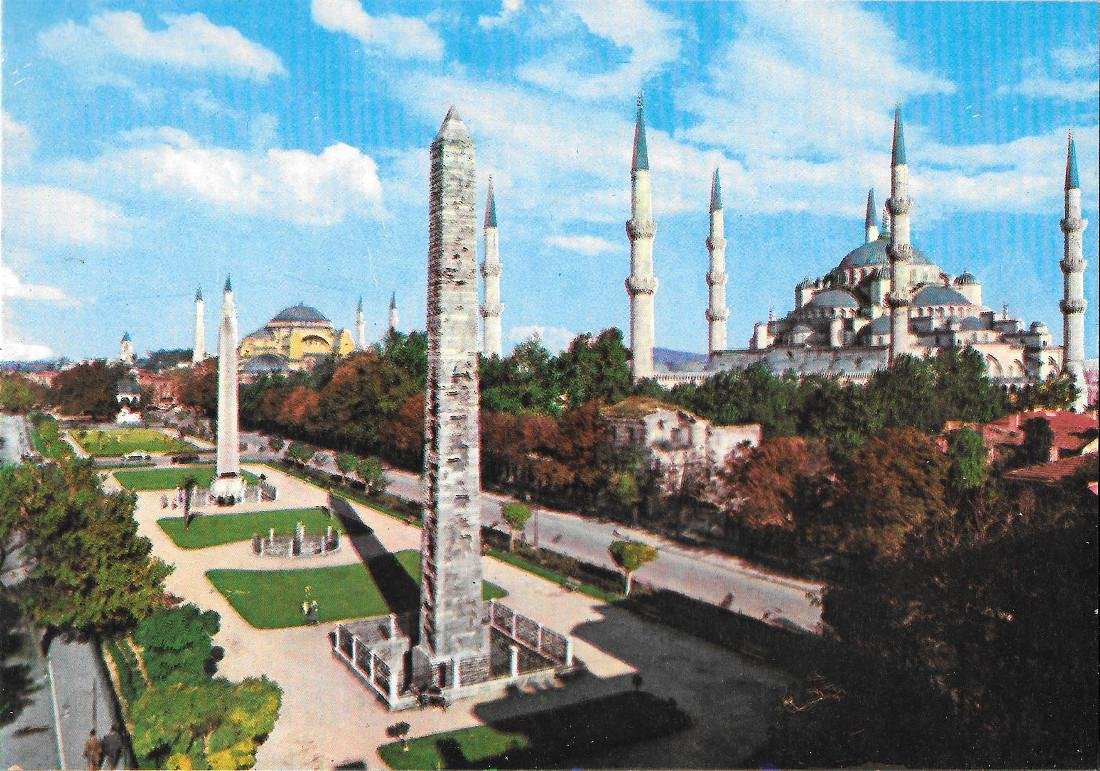 Istanbul. The Blue Mosque. Non viaggiata