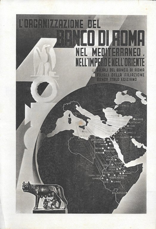 Italstrade SA / Banco di Roma - Advertising 1941