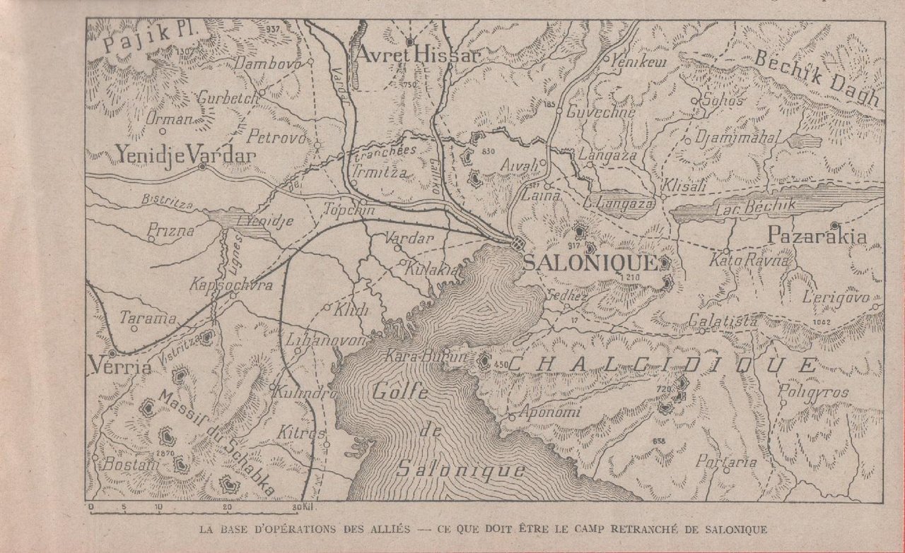 IWW. La base delle operazioni alleate. Il campo trincerato di …