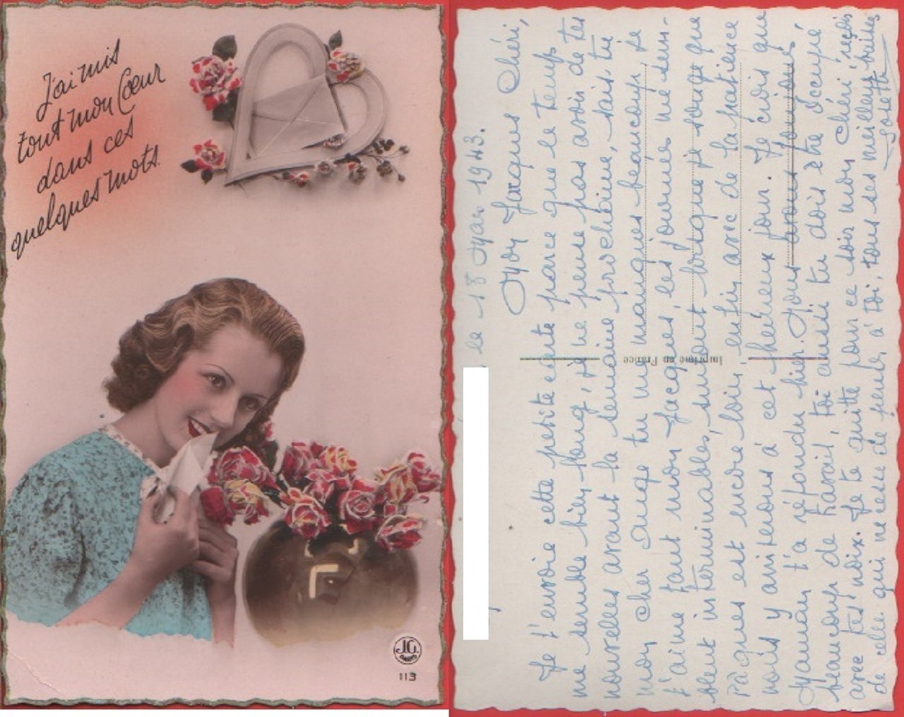 J'ai mis tout mon coeur dans ces queleques mots - …