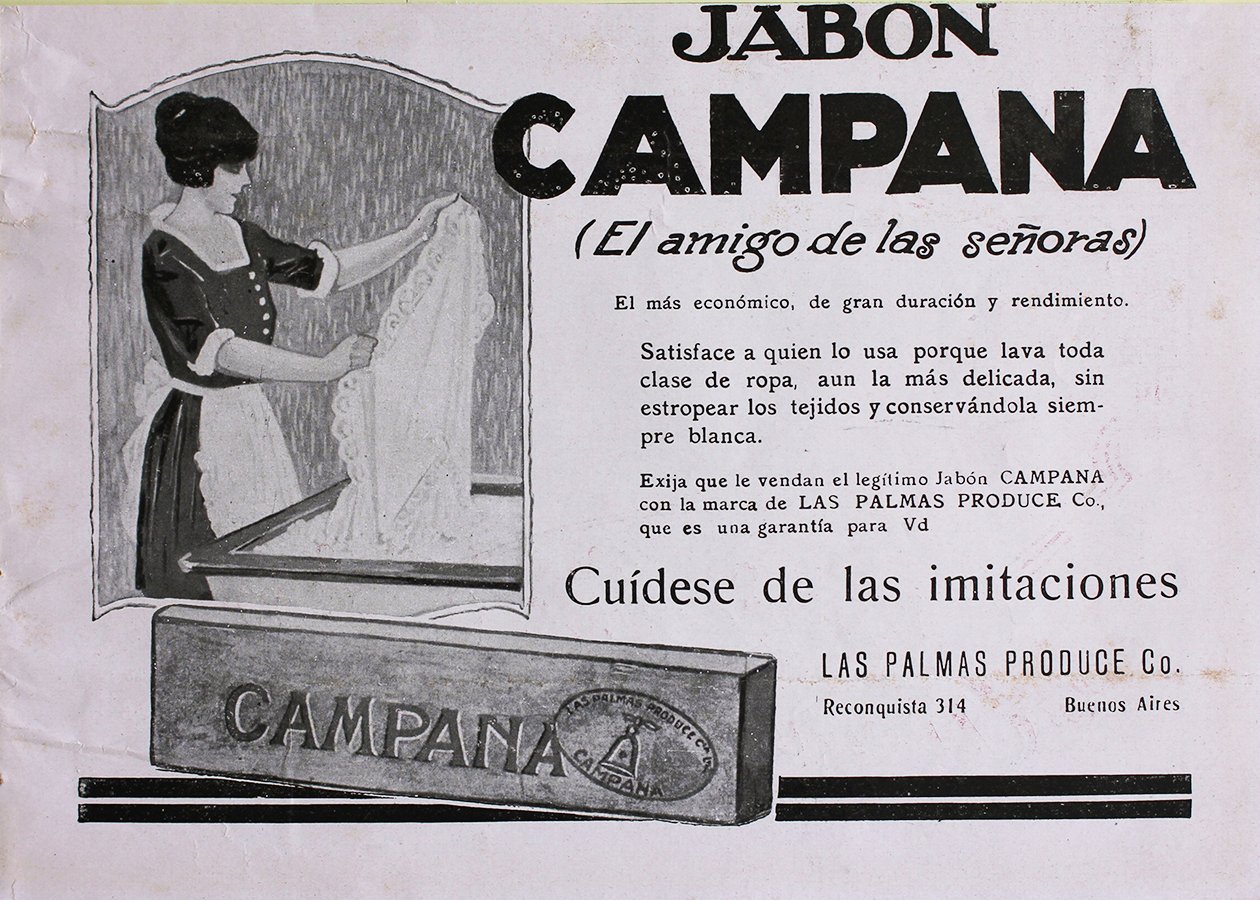 Jabon Campana - Advertising 1922