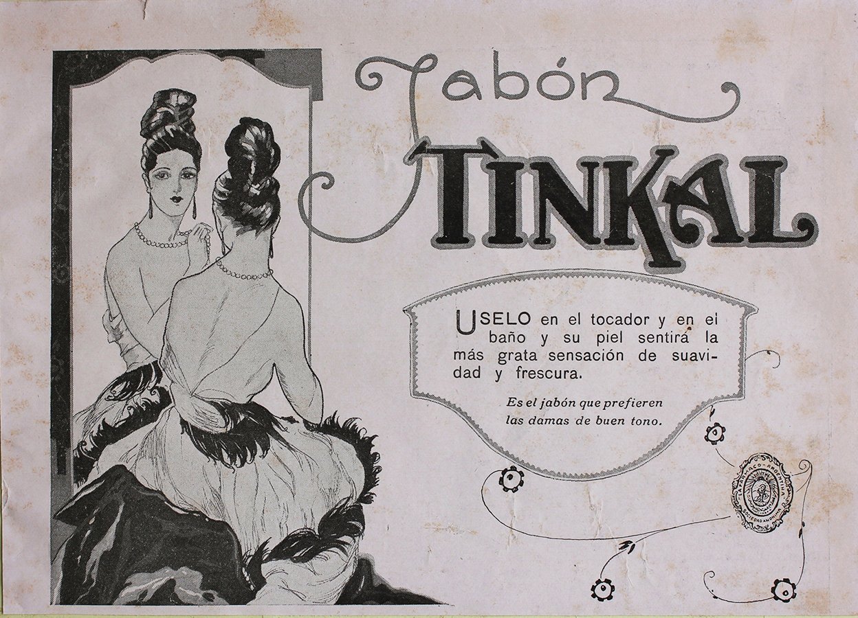 Jabon Tinkal - Advertising 1922