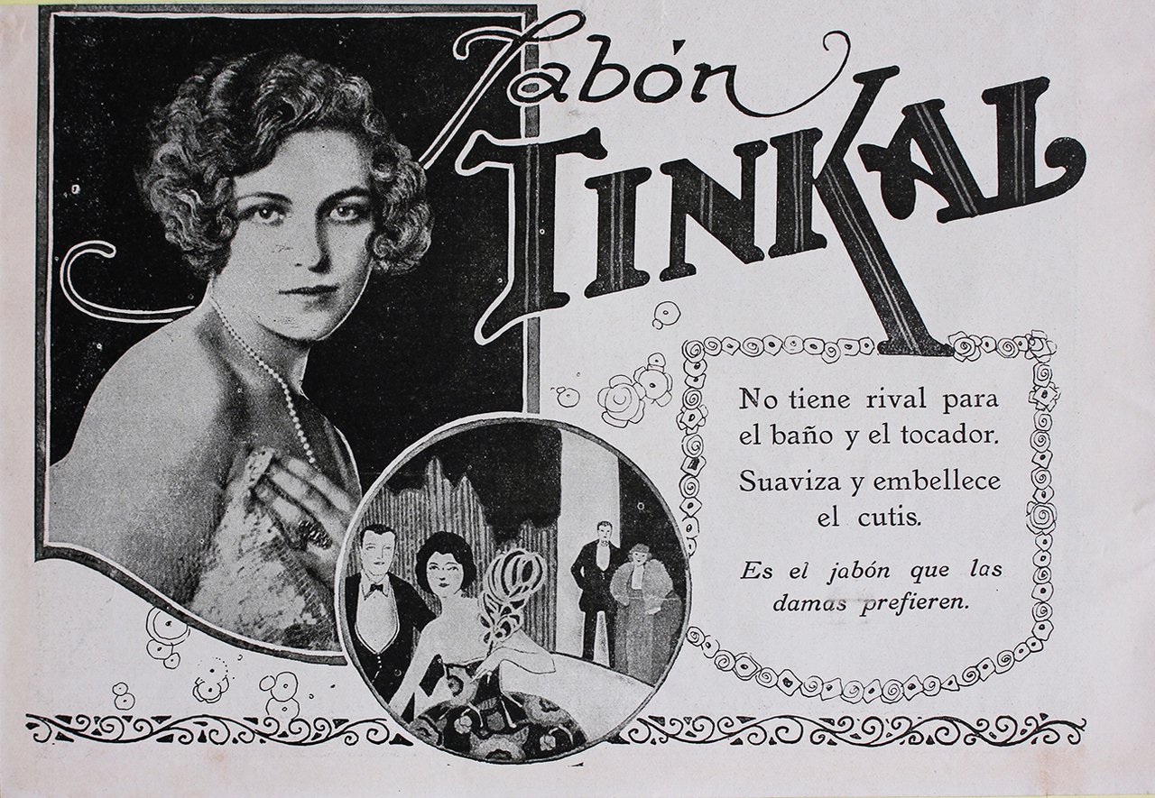 Jabon Tinkal - Advertising 1922