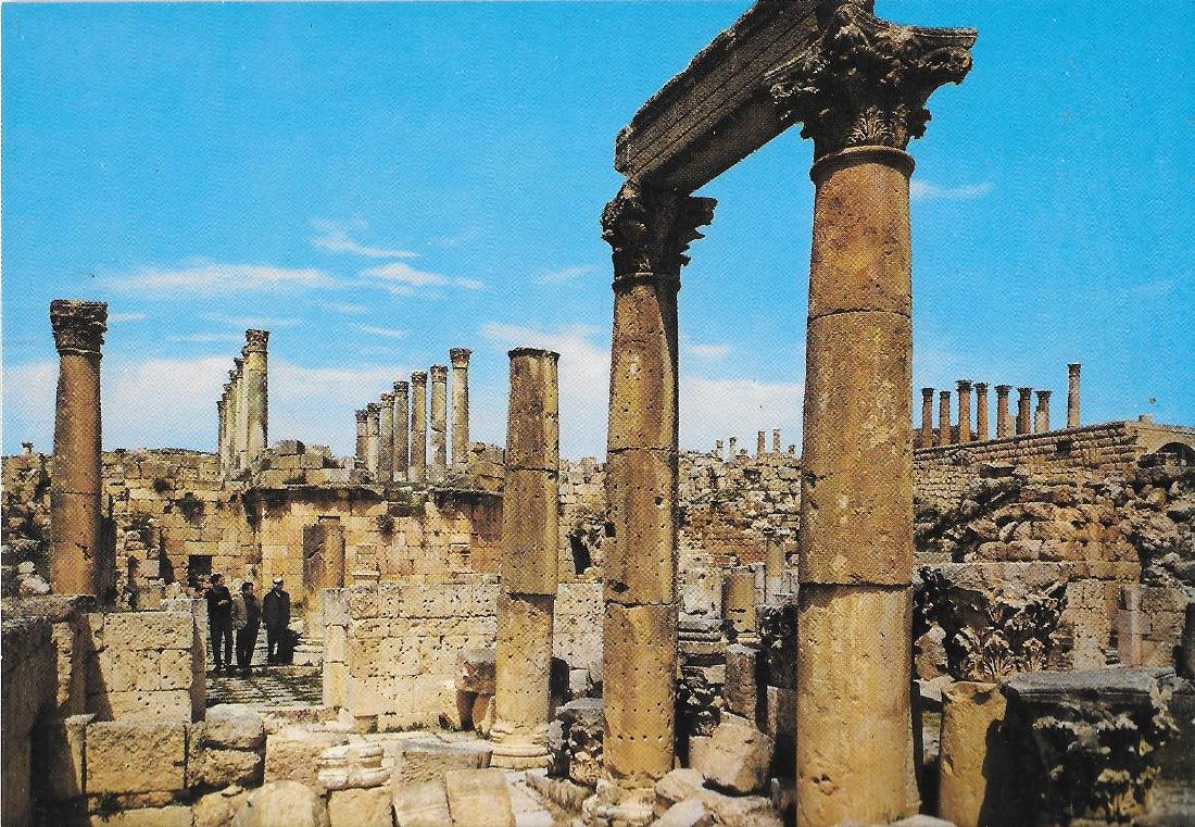 Jerash (Jordan). Non viaggiata
