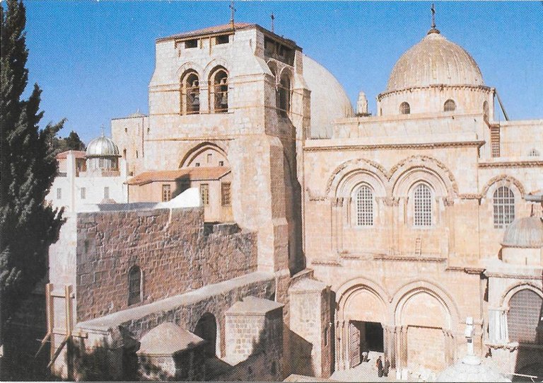 Jerusalem. Church of the Holy Sepulchre.  Non viaggiata