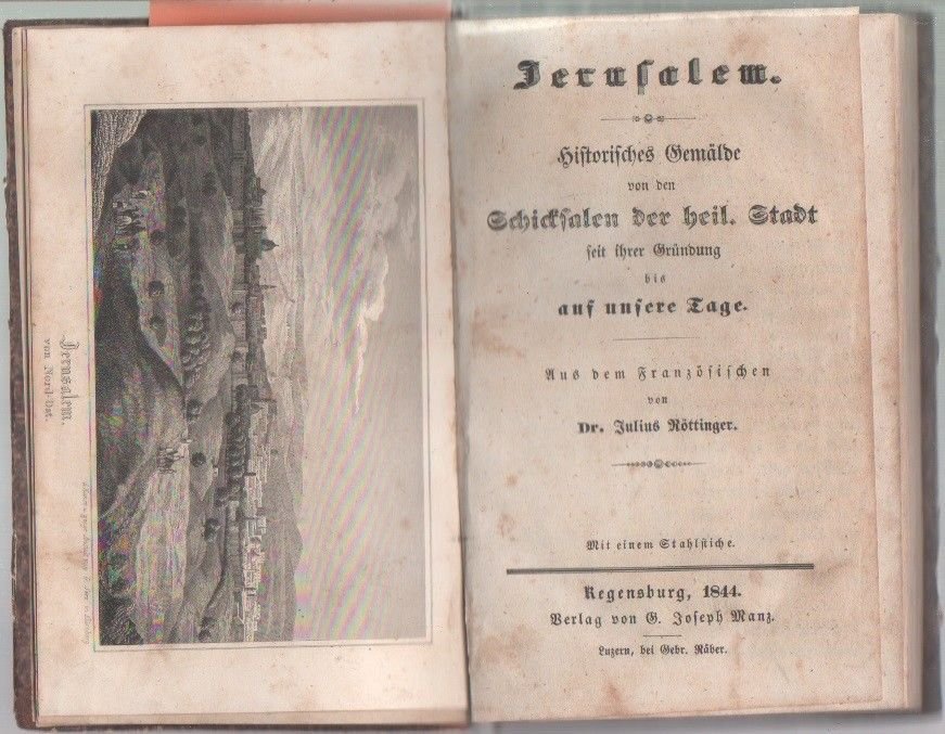 Jerusalem: Historisches Gemalde ... - Julius Rottinger | Immagine principale