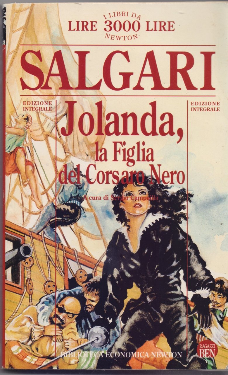 Jolanda la Figlia del Corsaro Nero - Emilio Salgari