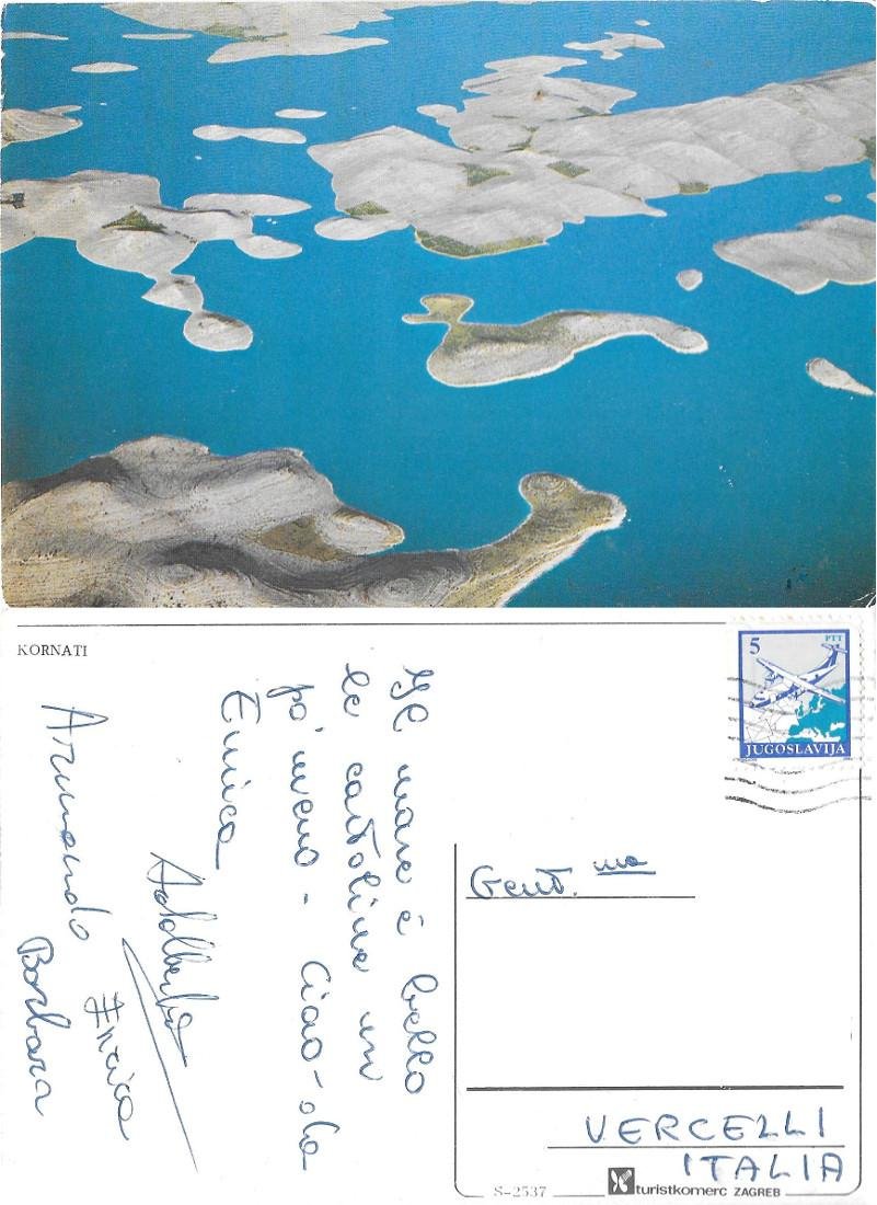 Kornati (CRO). viaggiata