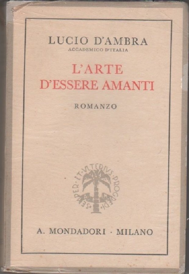 L'arte d'essere amanti - Lucio DìAmbra