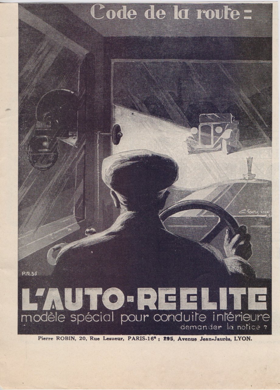 L'Auto-reelite. Advertising 1926