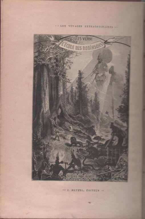 L'ecole des Robinsons - Julies Verne