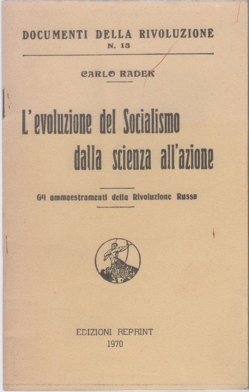 L'evoluzione del Socialismo dalla scienza all'azione - Carlo Radek | Immagine principale