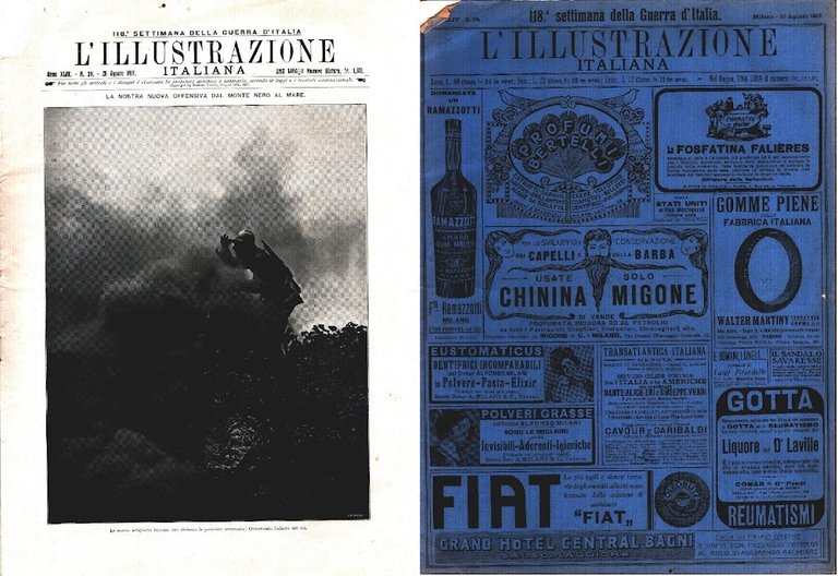 L'Illustrazione Italiana. N. 34, 26 agosto1917. Anno XLIV