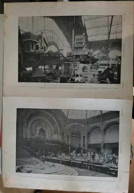 L'inauguration de Exposition Universelle / Salons. Stampa 1900