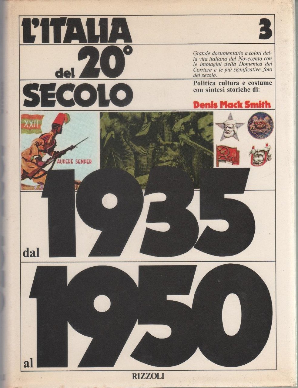 L'Italia nel 20^ Secolo. 1935-1950