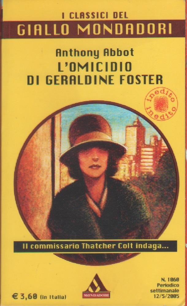 L'omicidio di Geraldine Foster - Anthony Abbot