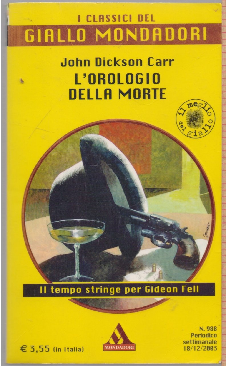L'orologio della morte - John Dickson Carr | Immagine principale