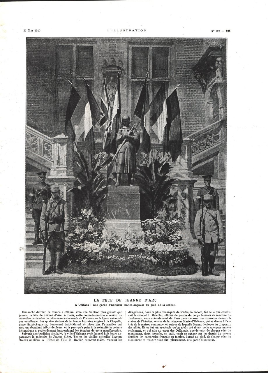 La fete de Janne d'Arc. Immagine 1915