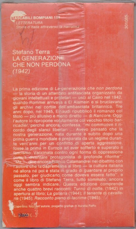 La generazione che non perdona. Il romanzo generoso e spostato …