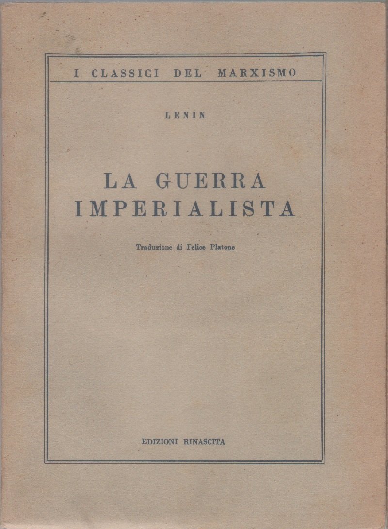 La guerra imperialista - Lenin