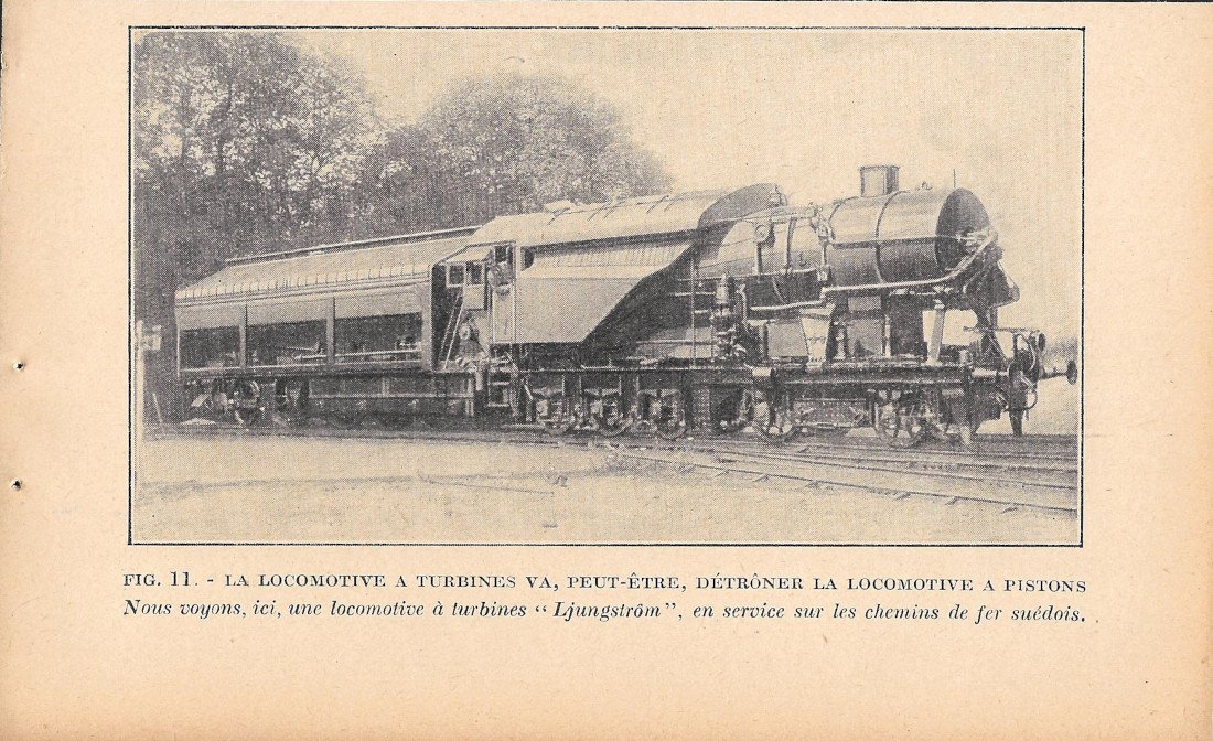 La locomotive a turbines Va, peut-etre detroner la locomotive a …
