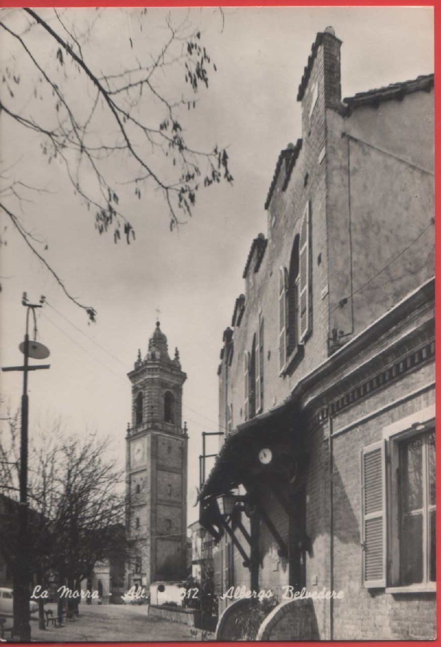 La Morra (CN). Albergo Belvedere. Non viaggiata