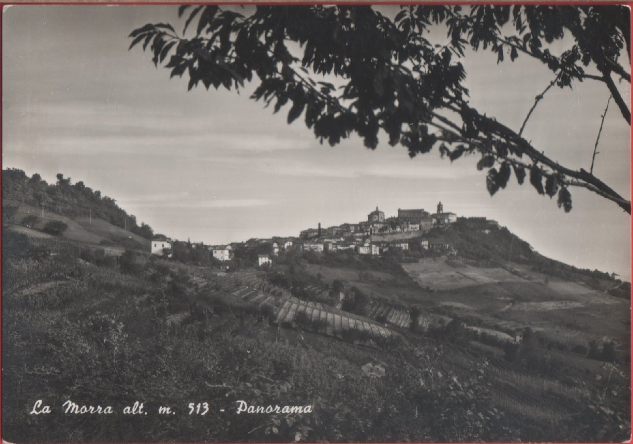 La Morra (CN). Panorama. Non viaggiata