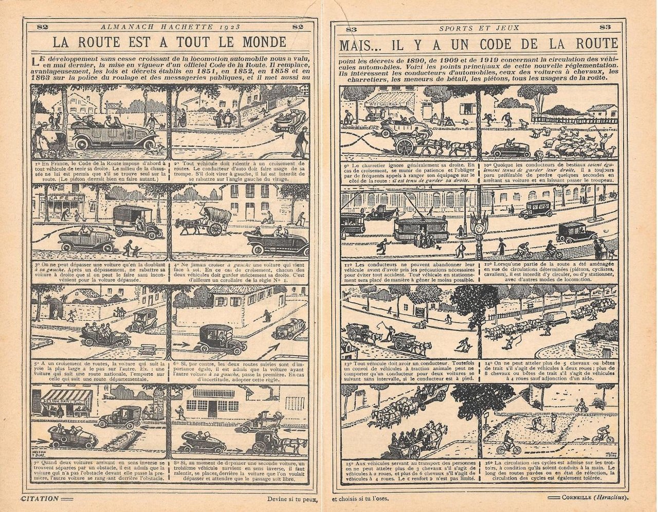 La route est a tout le monde mais.. il y …