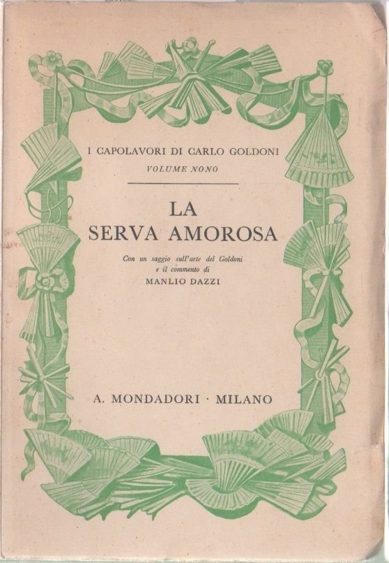 La serva amorosa - Carlo Goldoni