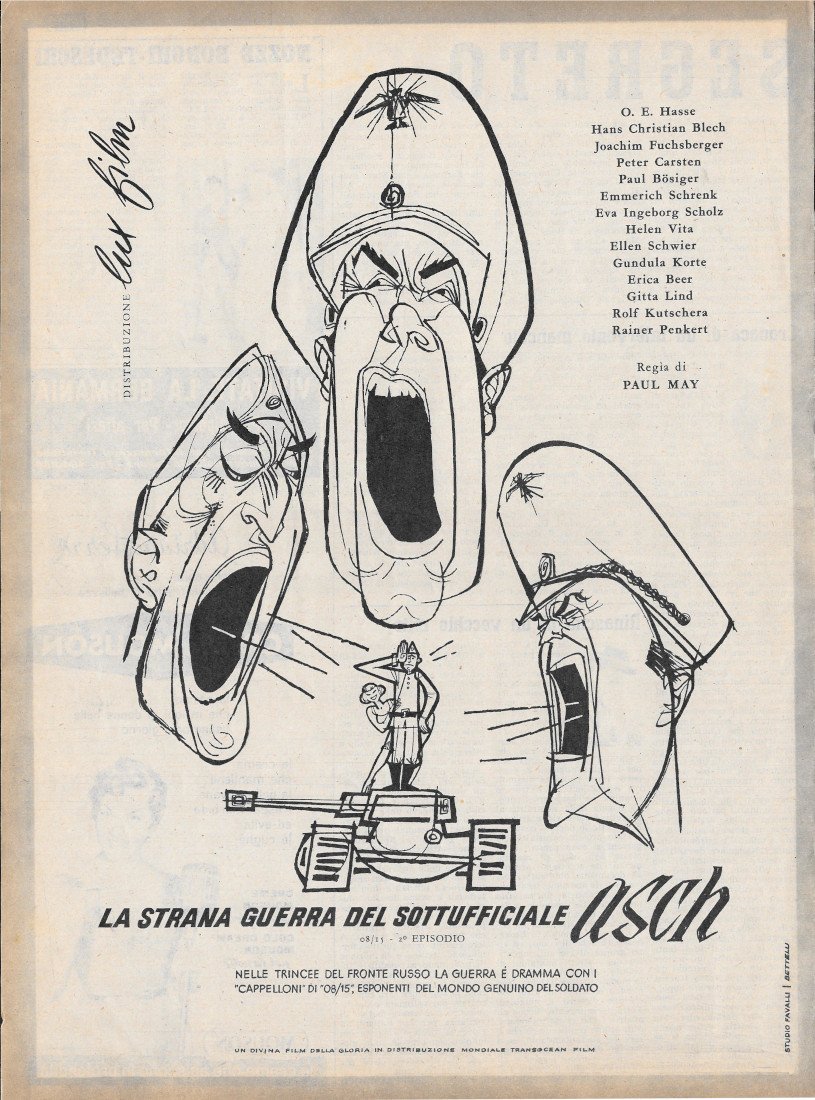 La strana guerra del sottufficiale Asch. Regia di Paul May. …