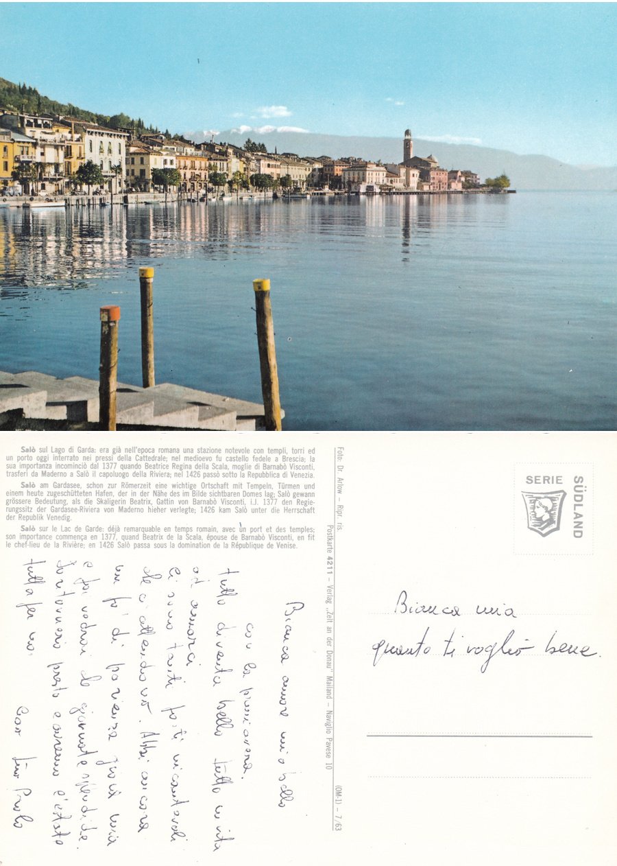 Lago di Garda. Non viaggiata