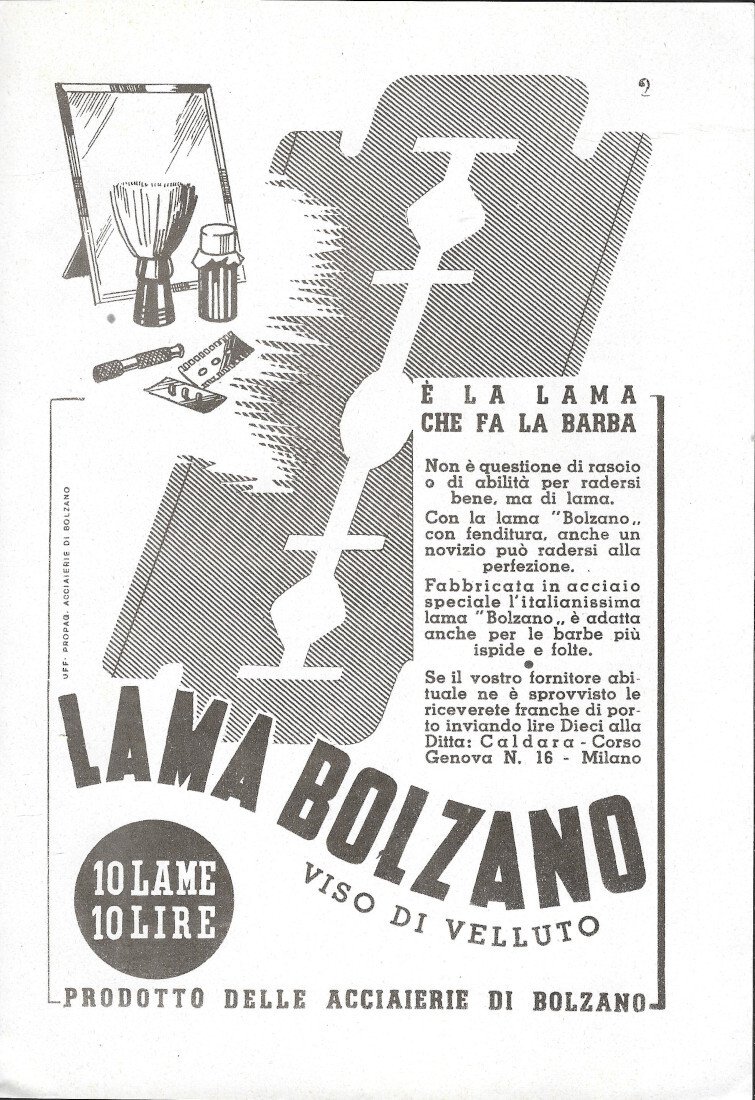 Lama Bolzano / I nostri Laghi Enit - Advertising 1942