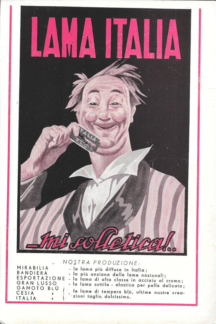 Lama Italia mi solletica... - Advertising 1943