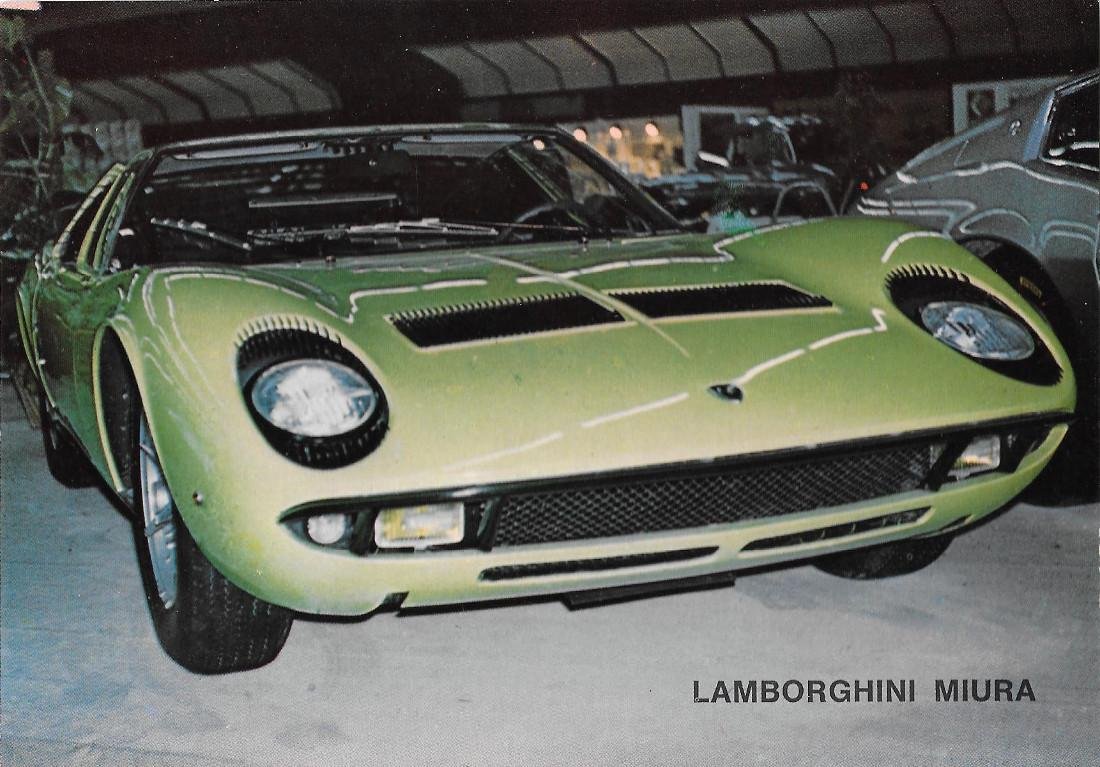 Lamborghini Miura. Non viaggiata