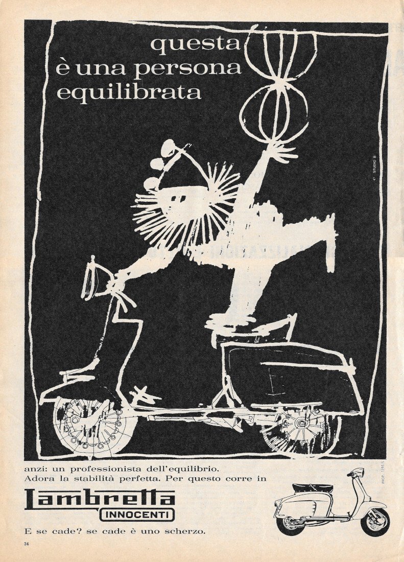 Lambretta Innocenti - Advertising 1964