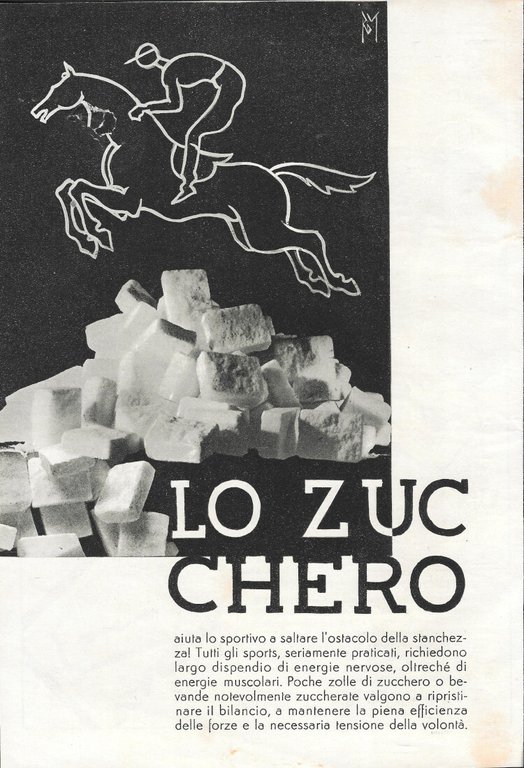Lame Nova Blade / Lo Zucchero - Advertising 1937
