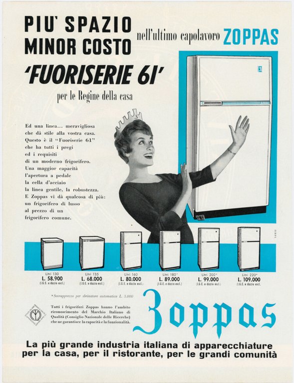 Lanificio di Sordevolo / Zoppas. Advertising 1961