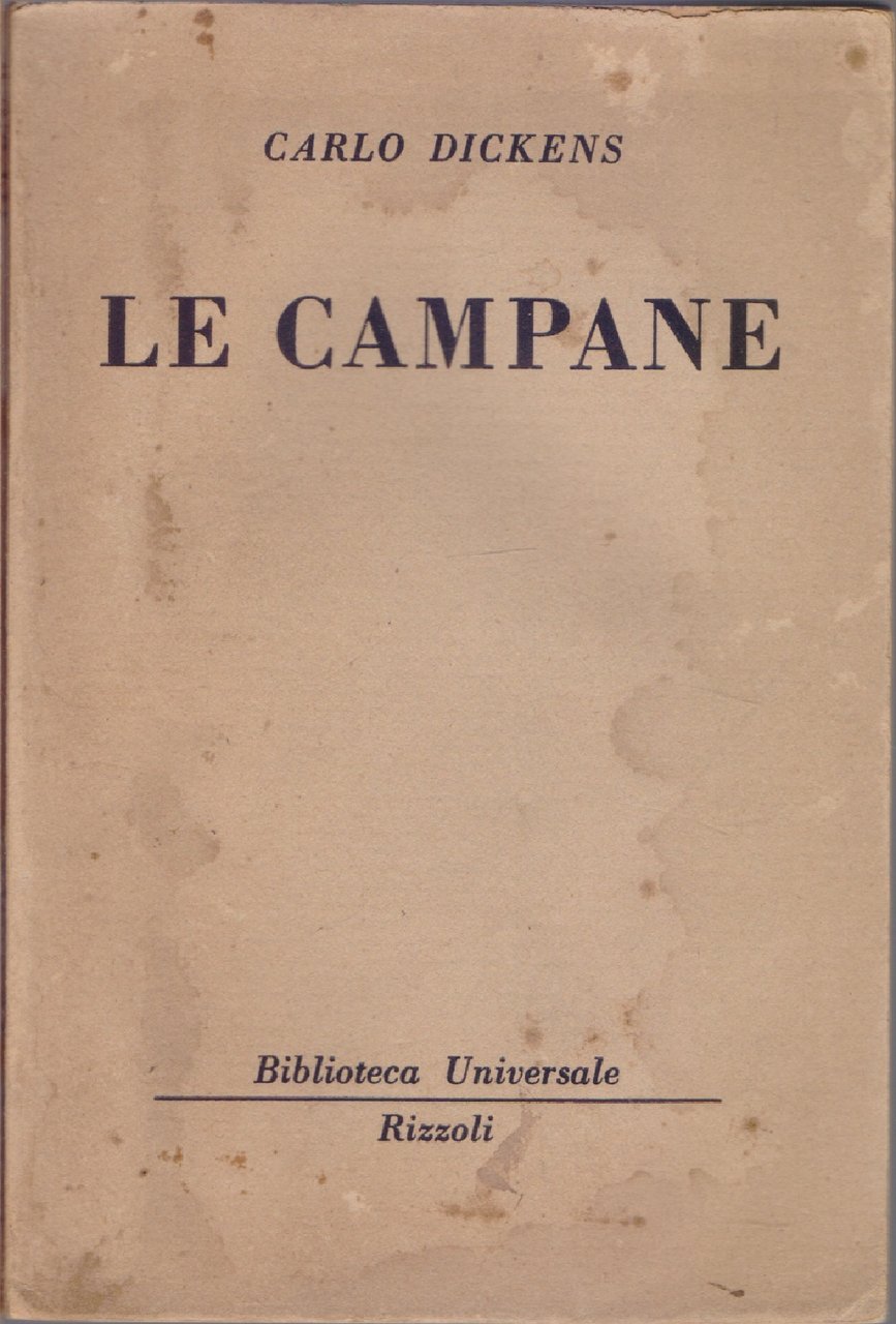Le campane (414 B.U.R.) - Carlo Dickens