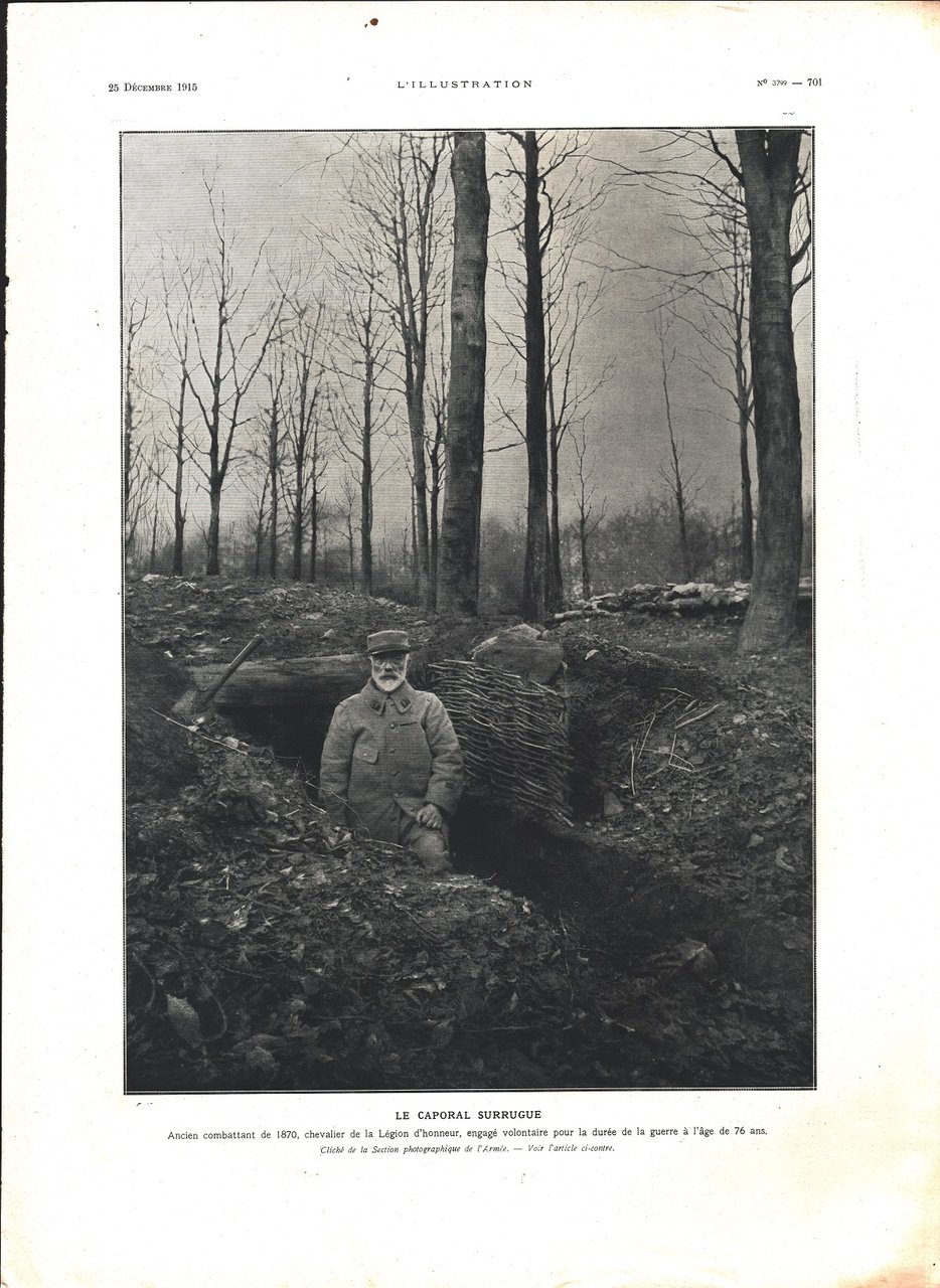 Le caporal Surrugue (WWI). Immagine 1915