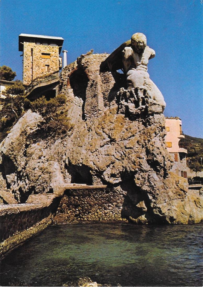 Le Cinque Terre (SP). Monterosso. Il gigante. Non viaggiata