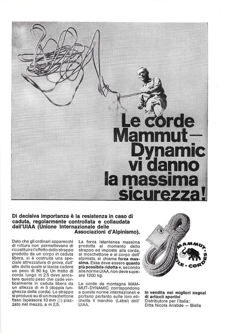 Le corde Mammut-Dynamic vi danno il massimo della sicurezza!. Advertising …